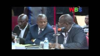 Marvin Byaruhanga has had a difficult time before the UNRA probe committee