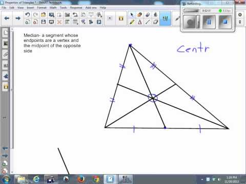 Median and Centroid