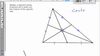 Median and Centroid