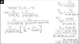Proof of Binomial Identity