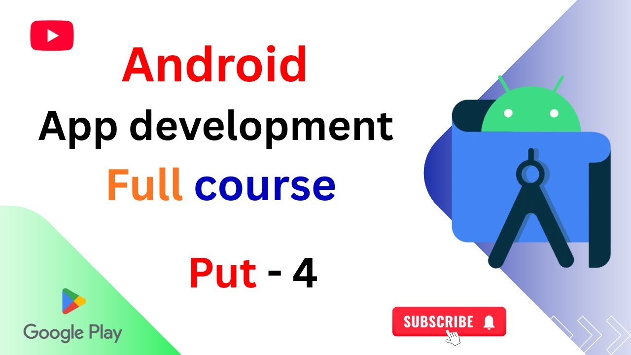 Android App Development Full Course Bangla | Android studio tutorial ...