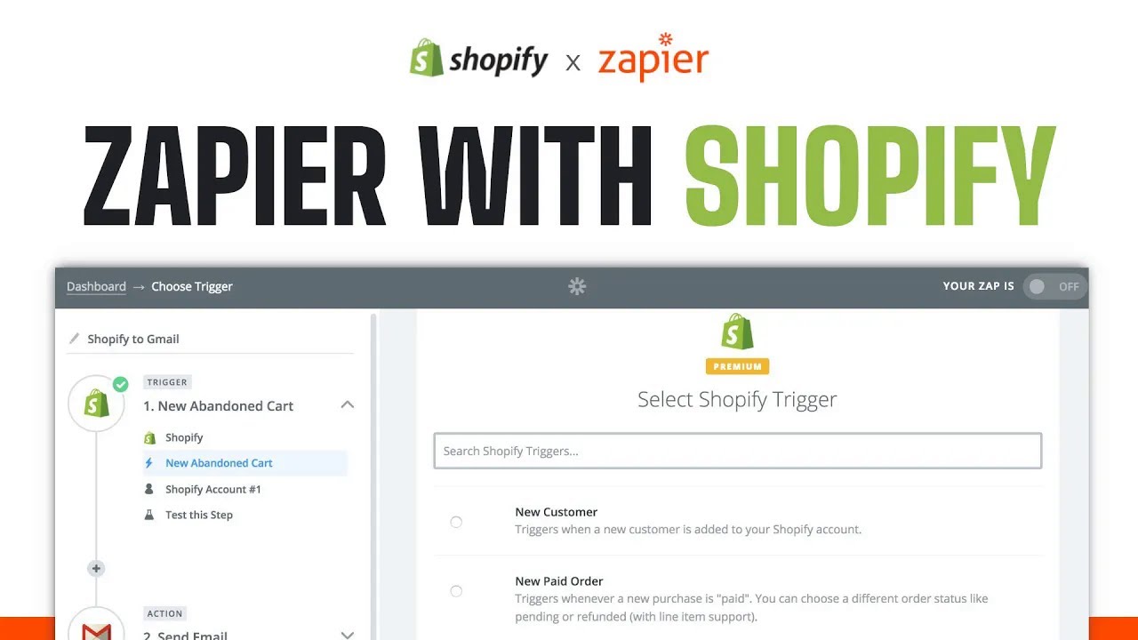 How To Use Zapier With Shopify - Full Guide 2025 - YouTube