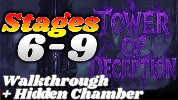 Tower of Deception Stages 6–9 & Hidden Chamber Guide | F2P Epics Only | Watcher of Realms
