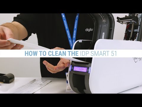 How to Clean the IDP Smart 51 ID Card Printer
