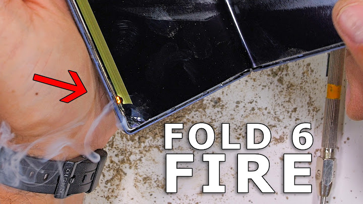 Samsung Z Fold 6 Durability Test - IT STARTED ON FIRE