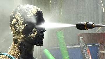 I was sponsored to use a real Powerwasher responsibly