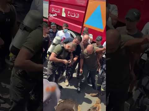 مأساة في البقاع اللبناني وفاة 3 عمال اختناق ا داخل ريغار للصرف الصحي 