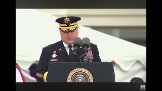 Retirement Speech of General Milley The last This is the REALLY IMPORTANT part