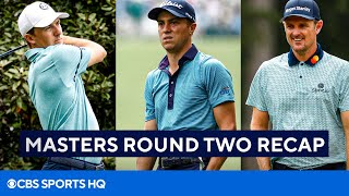 2021 Masters: Full Second Round Recap [Justin Rose, Jordan Spieth, Justin Thomas] | CBS Sports HQ