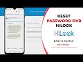 Cara RESET Password DVR Hilook | LUPA PASSWORD CCTV Hilook