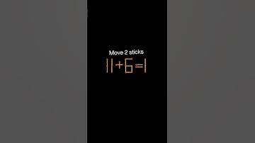 Move 2 matchsticks to make equation true | math puzzle | Brain test #matchstick #matchsticks #shorts