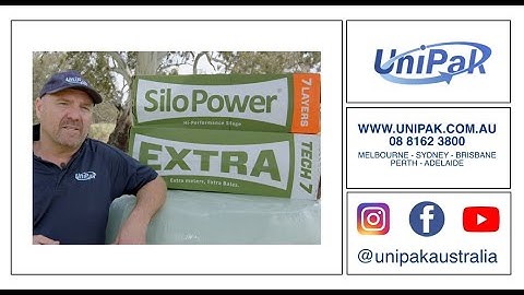 Unipak Crop Packaging Demo| Best Quality Silage Wrap| Netwrap| Baling Twine| Silage Covers