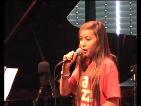 Mathilde (13) and Jazz Juniors - Hallelujah how I love him so