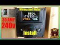Crypto mining on 240v how to set up a 240v line with a power meter
