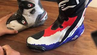 Practical Racer’s Review and Comparison - Alpinestars Supertech R vs. Sidi Mag-1