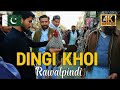 🇵🇰 Dingi Khoi Rawalpindi: Walking Tour of Aseel Mandi, Bakra, Kabootar &amp; More in 4K