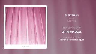 Miniatura del video "검정치마 - EVERYTHING | 가사 (Synced Lyrics)"