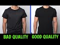 How to know good quality t shirts  9 points  high quality t shirts