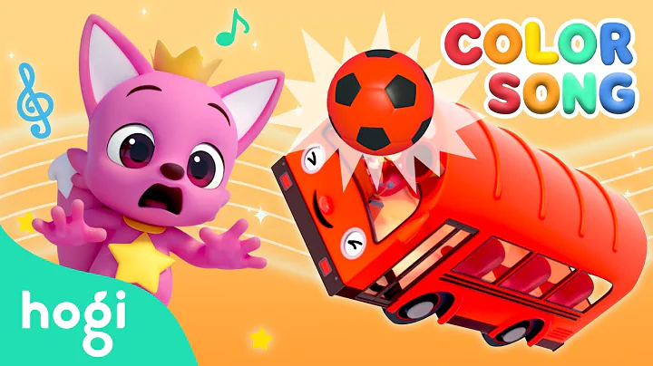 [BEST✨] Five Little Color Buses 🚍｜Color Songs for Kids｜Fun Sing Along Songs by Hogi & Pinkfong