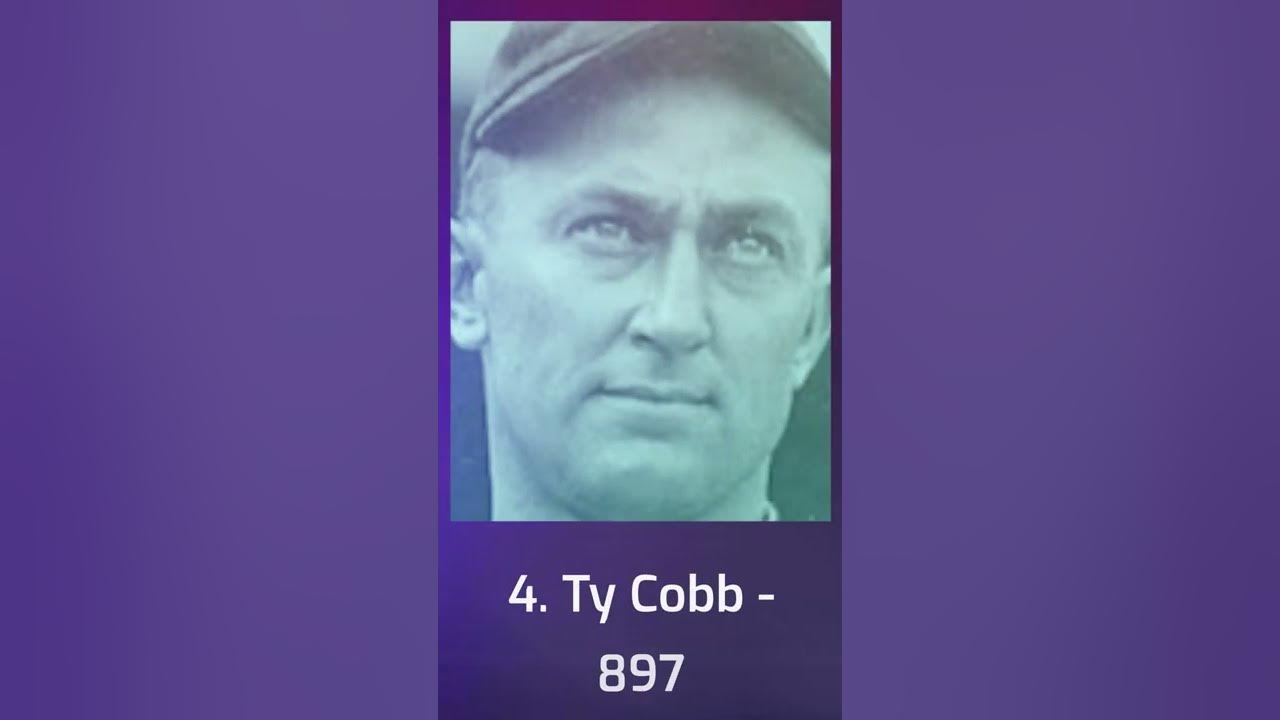 Most Career Stolen Bases (MLB) YouTube