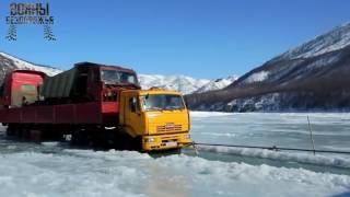 Дальнобойщики Севера. Дороги крайнего севера Зимник Russian Truckers Russian roads