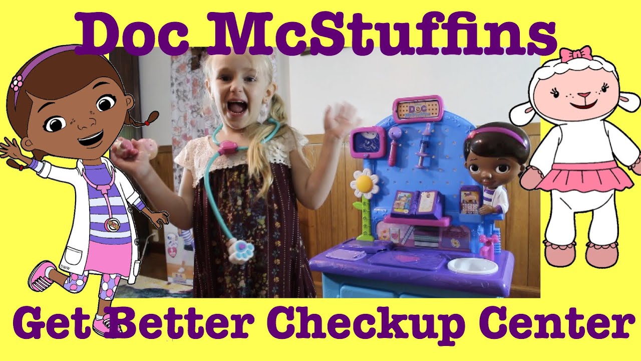 Doc McStuffins Get Better Checkup Center Unboxing!!