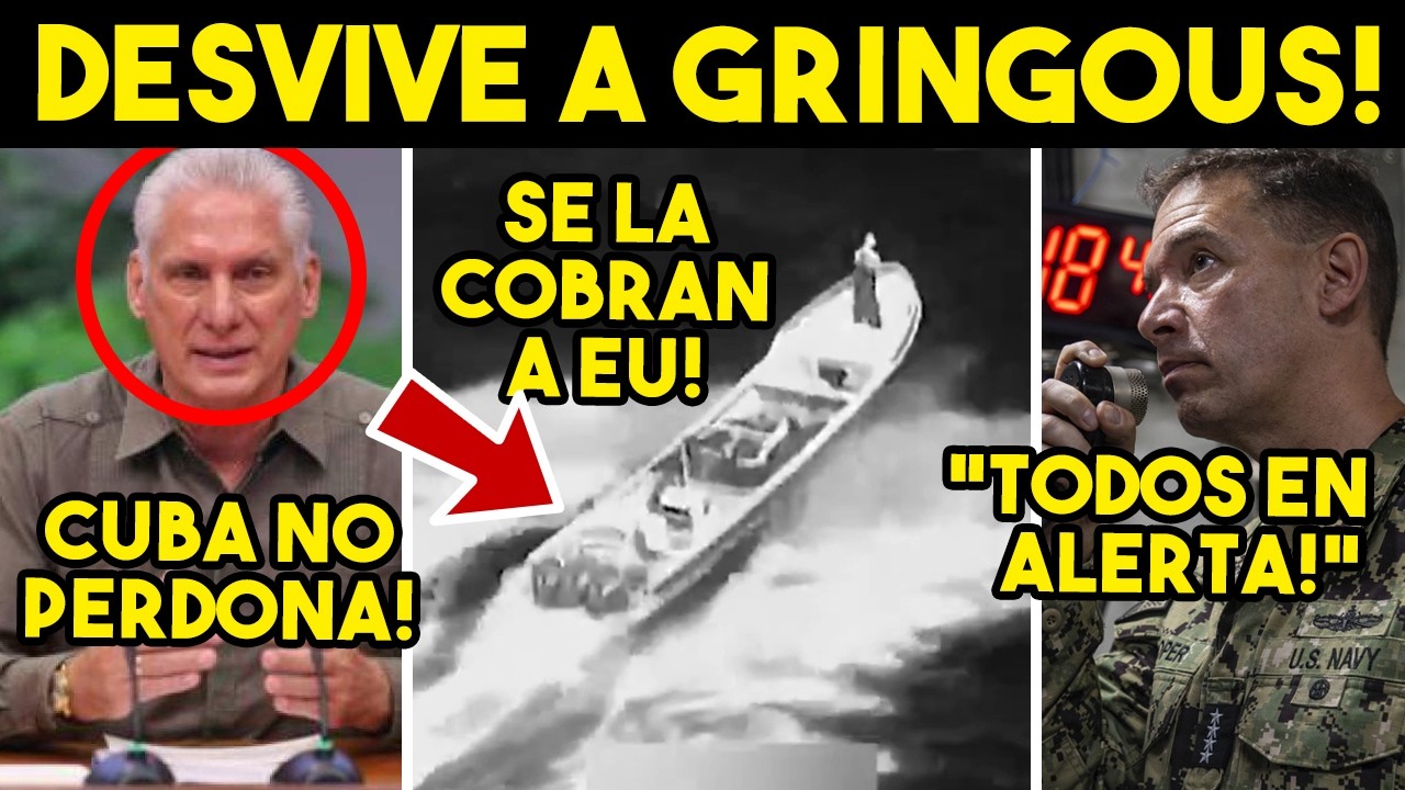 OMALA! CUBA PEGA A EU, DESVIVE A GR1NG0US. FRENA INVASION. TRUMP MUDO, ESTO SE PUSO FEO. HOY