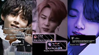 Bts Dirty Mind Fake Tweets Reels Instagram Compilation Ll