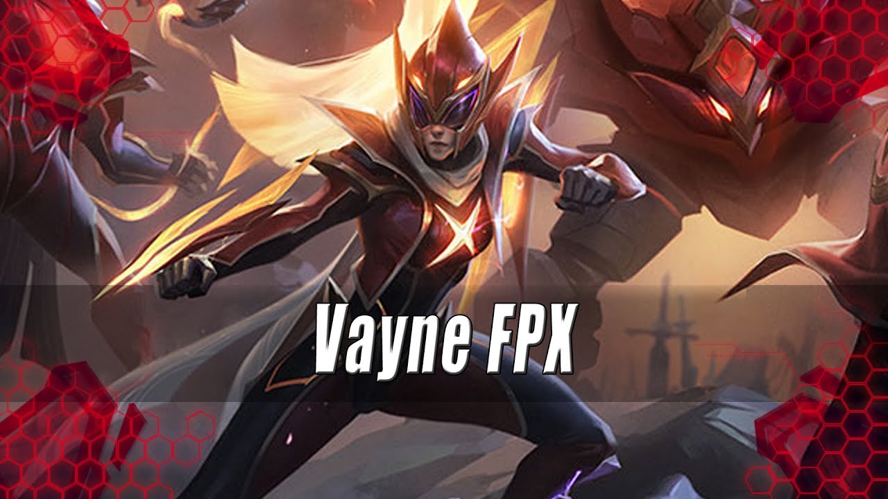 Nuevo Skin - Vayne FPX 1350RP Parche 10.9 (FunPlus Phoenix Lwx) 