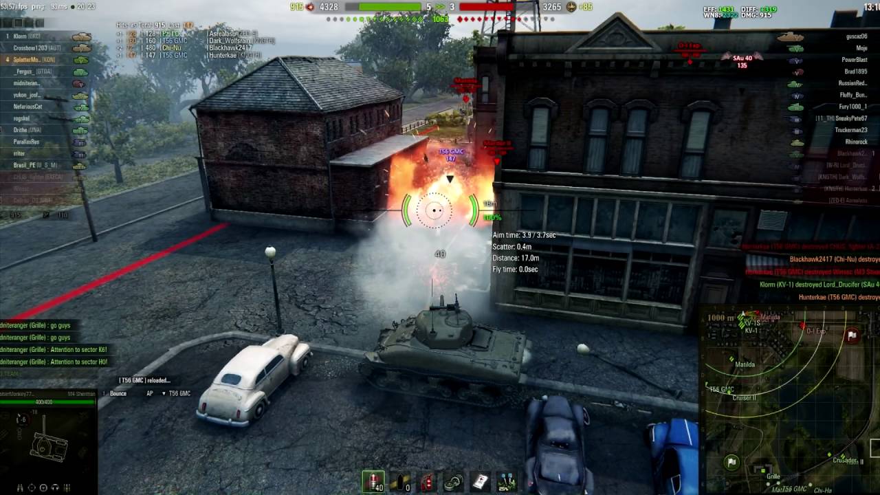 World of Tanks - Derping in the M4 Sherman - Pool's Medal, Ace Tanker