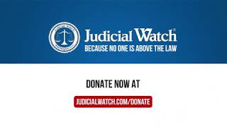 Judicial Watch alleges: Judicial Watch is the ONLY Game in Town Fighting Government Corruption