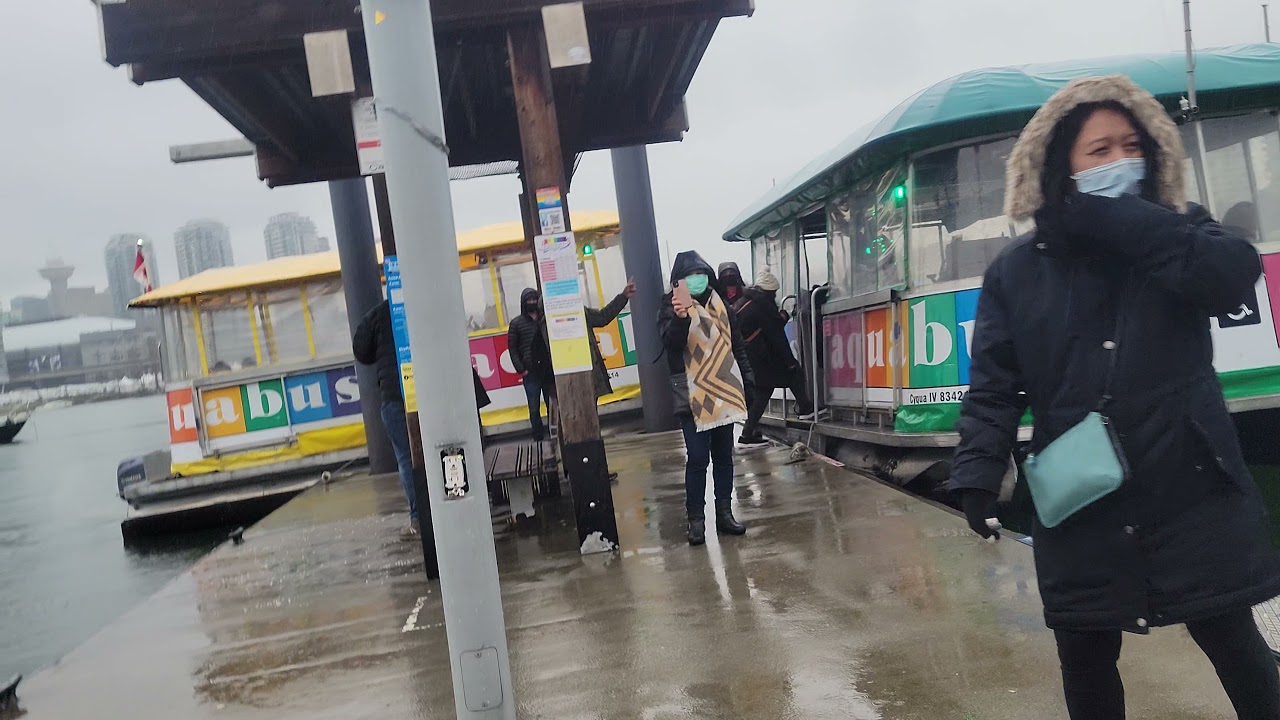 Riding the Aquabus in Vancouver, BC