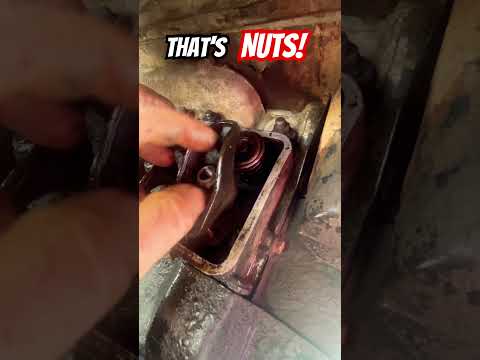 Old Chevy rocker nut PROBLEM #automobile #truck #chevy #diy #shorts