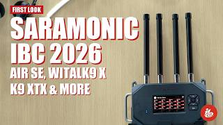 Details Saramonic Booth Walkthrough: Air SE, WiTalk9 X, K9 XTX (IBC 2026) Update