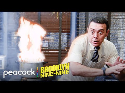 The 99 destroying the precinct for 15 minutes straight | Brooklyn Nine-Nine