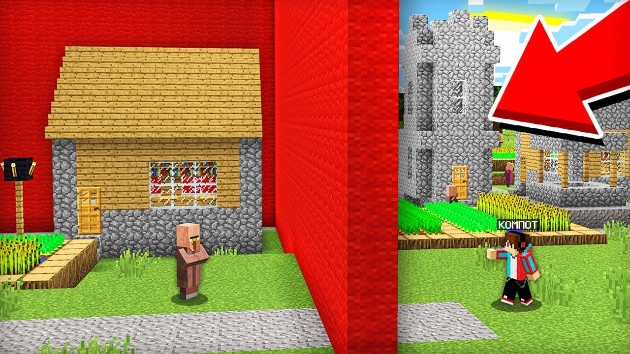 ПОЧЕМУ ЭТОТ ЖИТЕЛЬ ОТДЕЛИЛСЯ ОТ ВСЕЙ ДЕРЕВНИ В МАЙНКРАФТ | Компот Minecraft