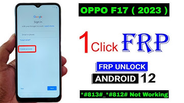 OPPO F17 Android 12 Frp Bypass | Without Pc | New Trick 2023 | Oppo F17 Google Account Lock Remove