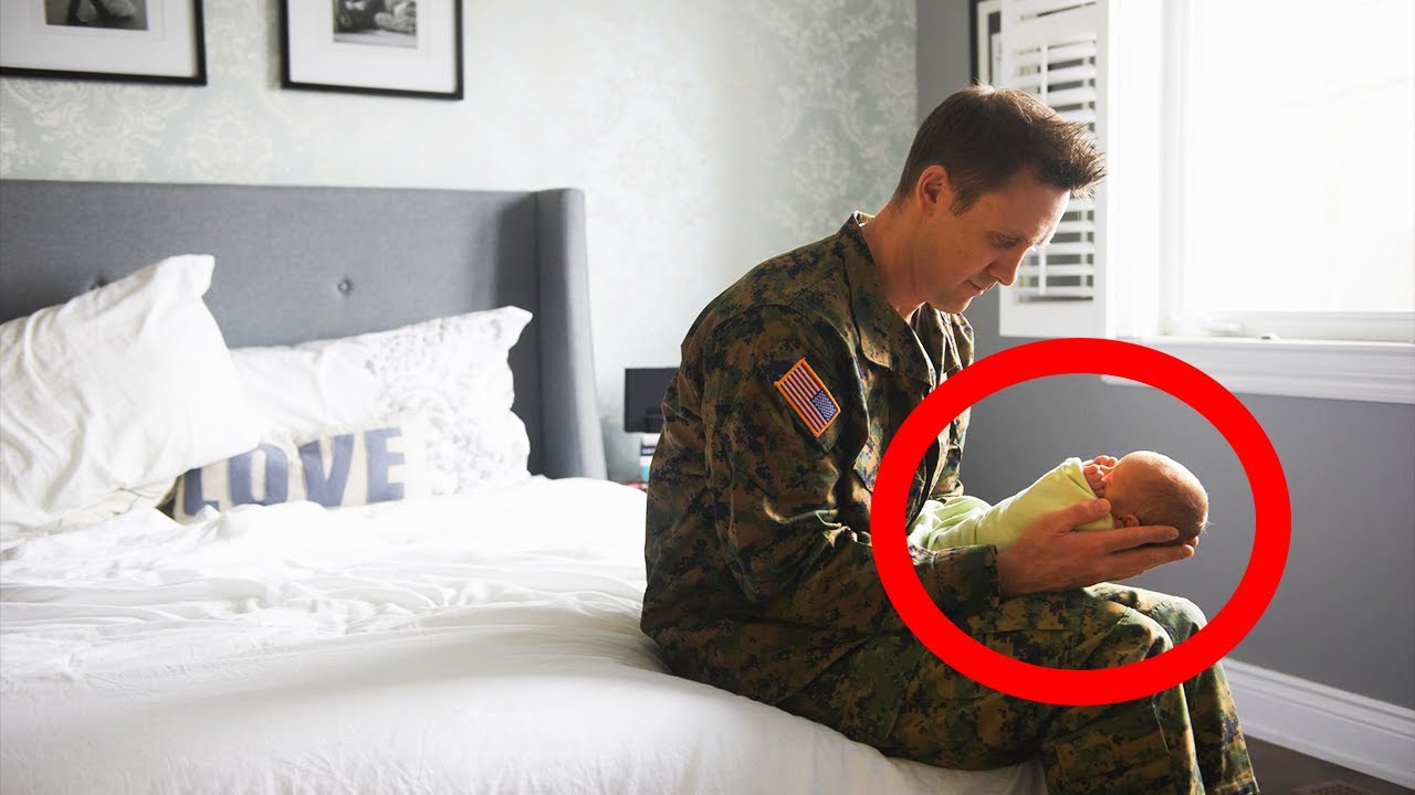 Soldier Unexpectedly Returns Home to Wife after 2 Months, Finds Unknown ...