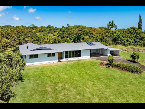 27-296 Ka'ie'ie Road, Papaikou, HI home video tour