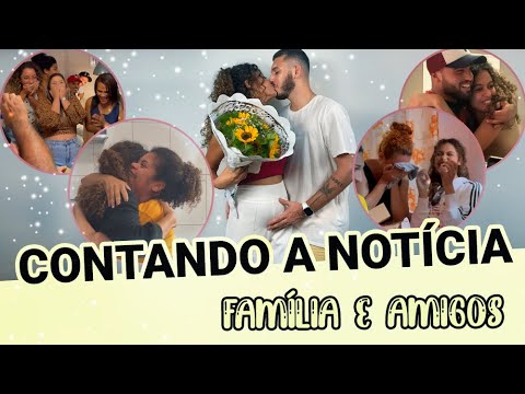 TELLING FAMILY AND FRIENDS ABOUT THE PREGNANCY 😭 | Emotional