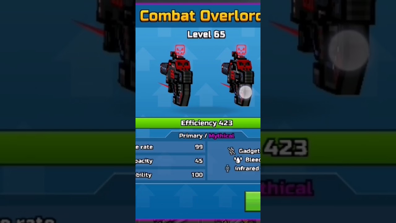 Crafting Combat Overlords in Pixel gun 3d 