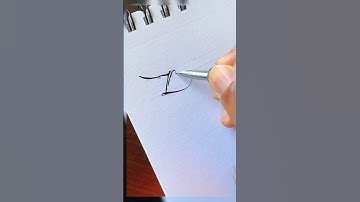 Let’s write “Zoey” in flourish | Name on Request! #calligraphy #handwriting #art #asmr #fun #shorts