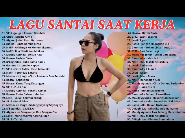 Lagu Enak Didengar Saat Santai Dan Kerja - Lagu Pop Hits Indonesia Tahun 2000an class=