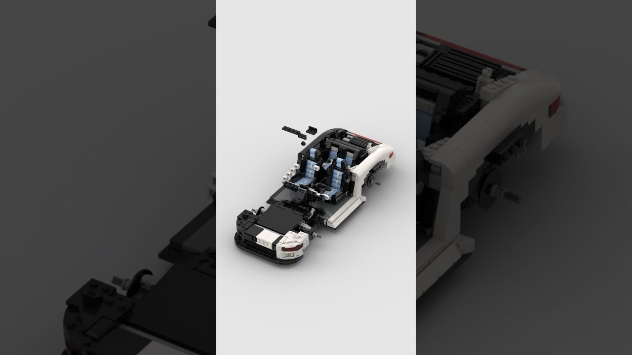 LEGO Porsche 911 RWB Speed Build 