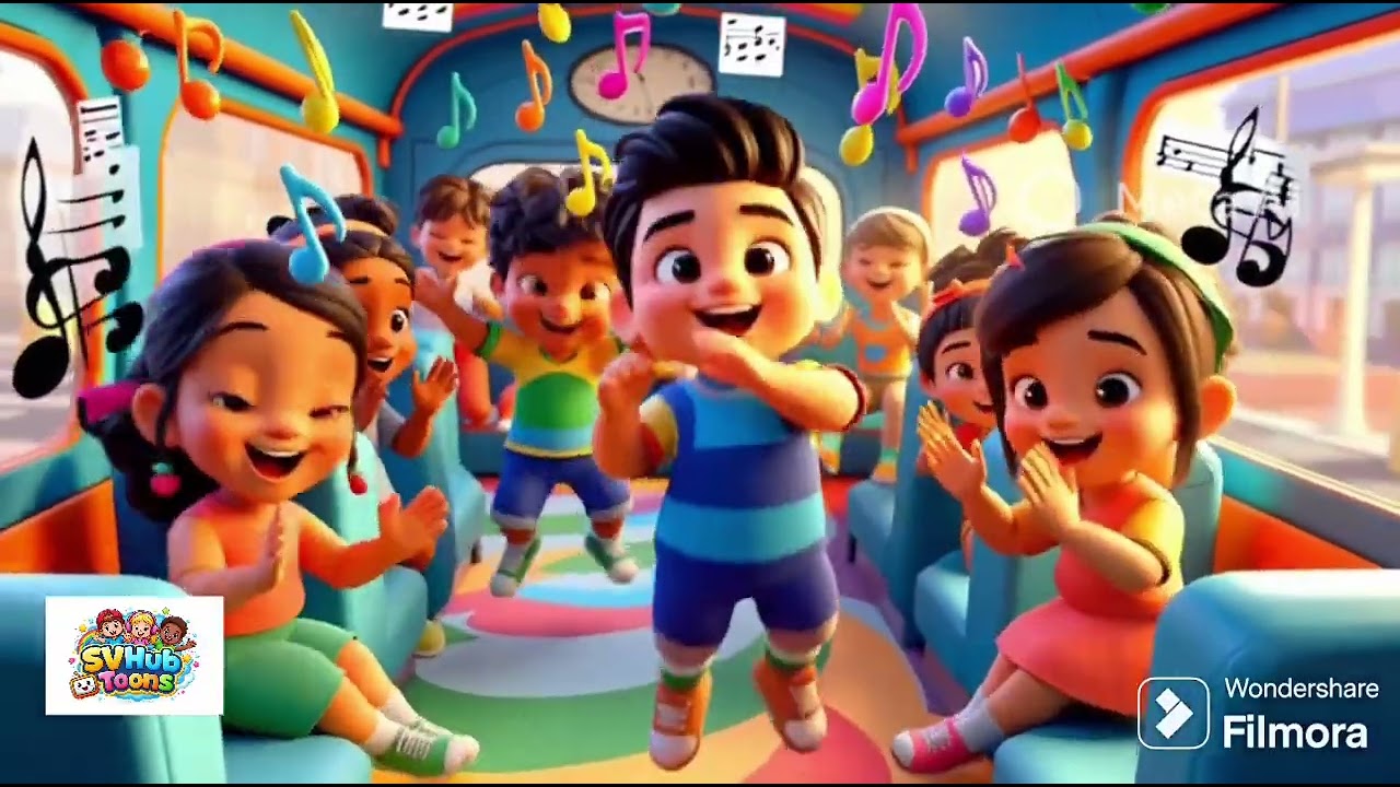 🌈 Colors on the Bus | Fun & Educational Nursery Rhymes for Kids 🚌🎵