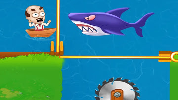 Save Daddy – Pull Him Out Game All Levels Answer Gameplay (iOS,Android) Levels 1 - 10