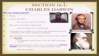 Chapter 16 Part 1 - Who is Charles Darwin