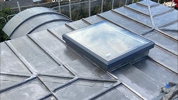 How to set out and install a complicated  code 5 lead flat roof