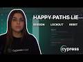 3 Cypress auth tests you need in CI (Session, Lockout, Reset)