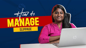How to Manage Slippage | Algo trading |English | QuantMan